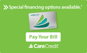 Special financing options available - pay your bill - care credit